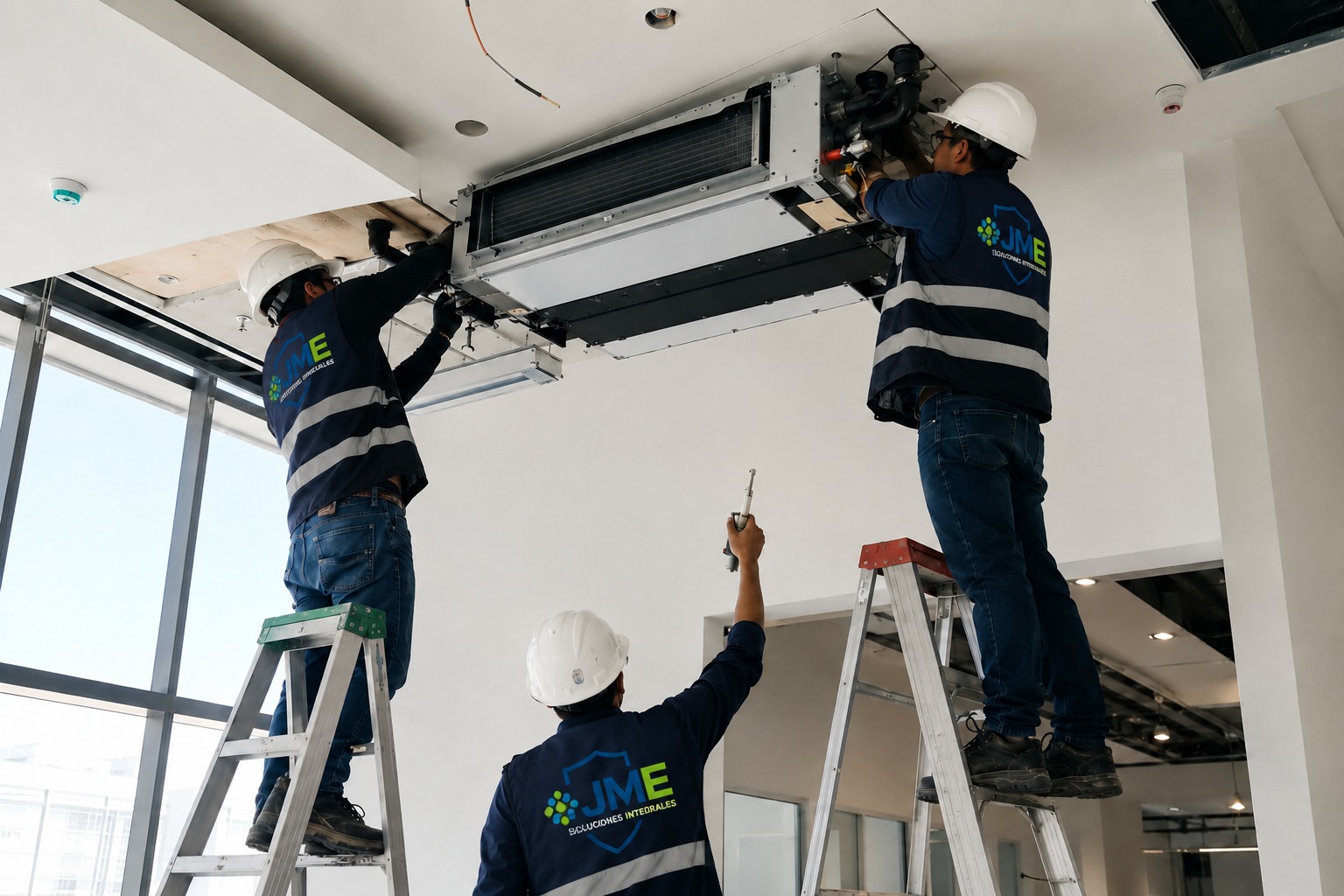 Equipo de climatización y aire acondicionado